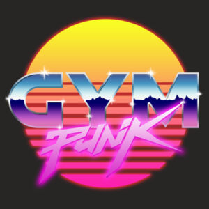 GymPunk Sunset - Crop Tank Design