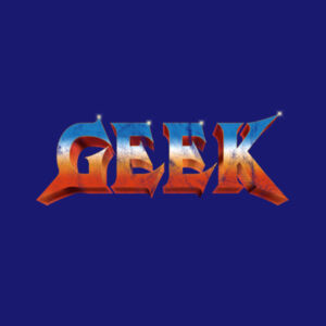 Geek - Stone Wash Tee Design