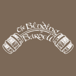 The Bending Barbell White Design - Basic Tee Design