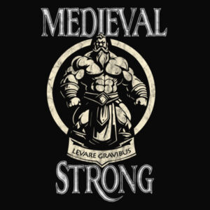 Medieval Strong - Stone Washed Tank Design