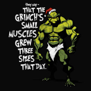 Gym Grinch - Stone Wash Tank Design