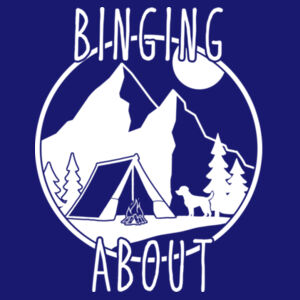 Binging About - Stone wash tee Design