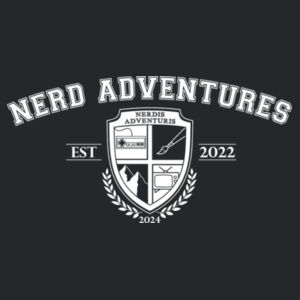 Nerd Adventures '24 (White text) Design
