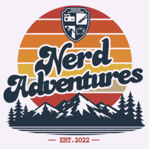 Nerd Adventures '27 Ringer Design