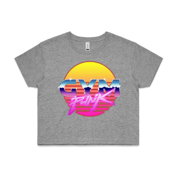 GymPunk Sunset - Crop Tee Thumbnail