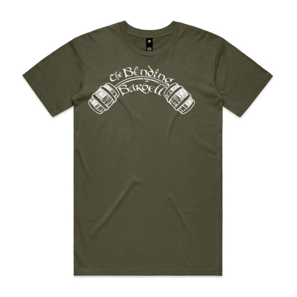 The Bending Barbell White Design - Basic Tee Thumbnail