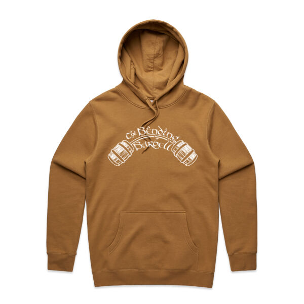 The Bending Barbell - Stencil Hoodie Thumbnail