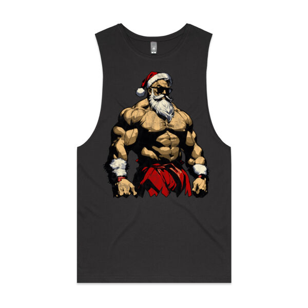 Jacked Santa - Basic Tank Thumbnail