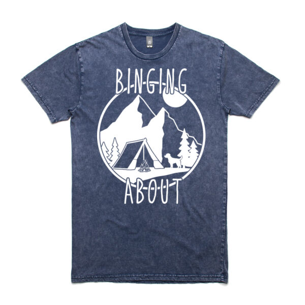 Binging About - Stone wash tee Thumbnail