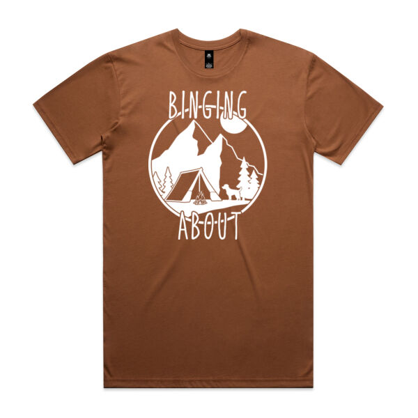 Binging About - Shirt White Thumbnail